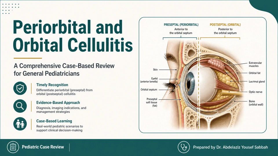 Periorbital & Orbital Cellulitis