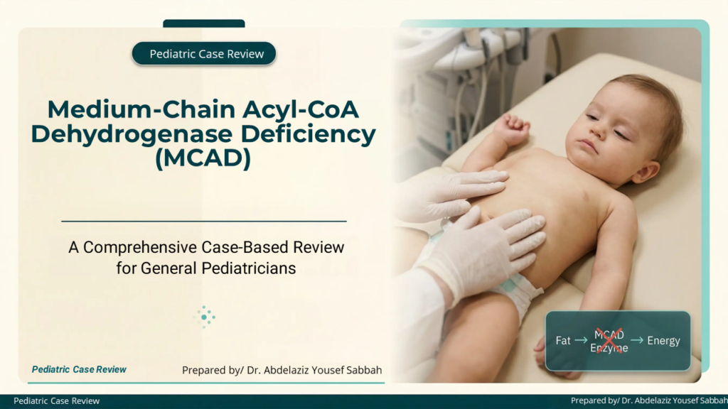 Medium-Chain Acyl-CoA Dehydrogenase Deficiency (MCAD)