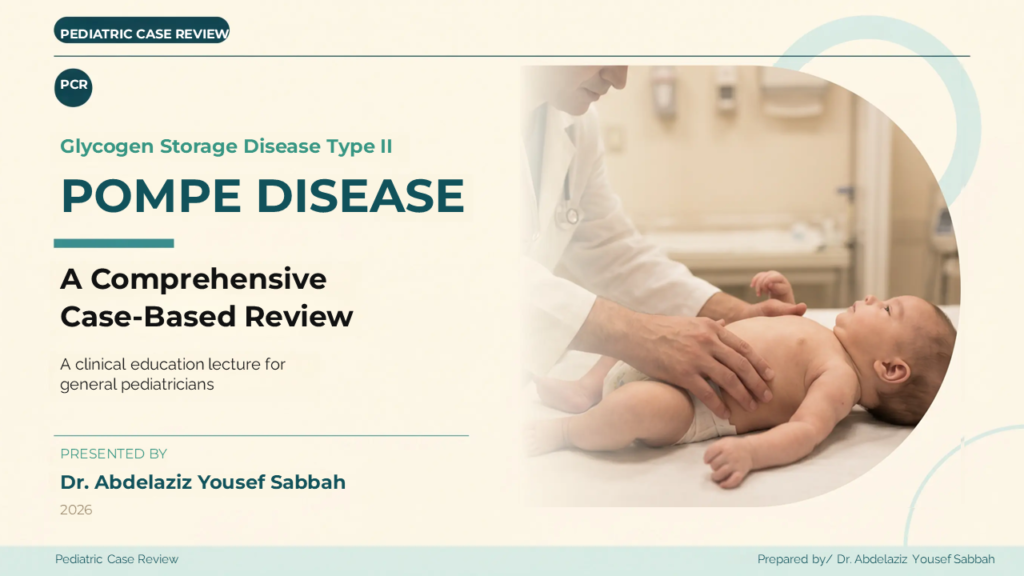 Glycogen Storage Disease Type II Pompe Disease