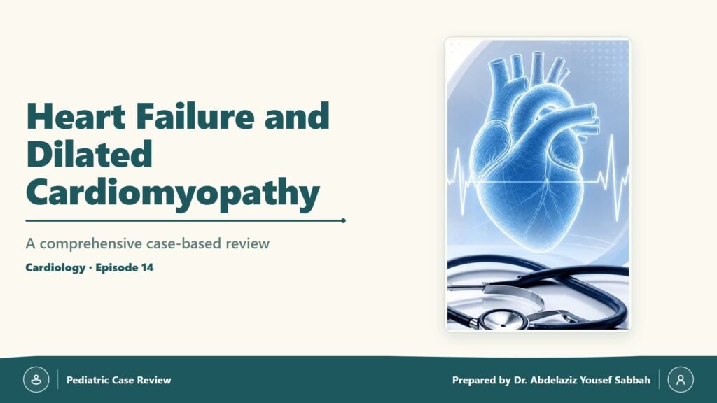 Heart Failure and Dilated Cardiomyopathy slide 1