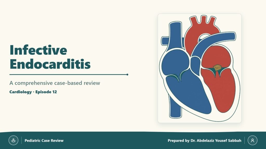 Infective Endocarditis slide 1