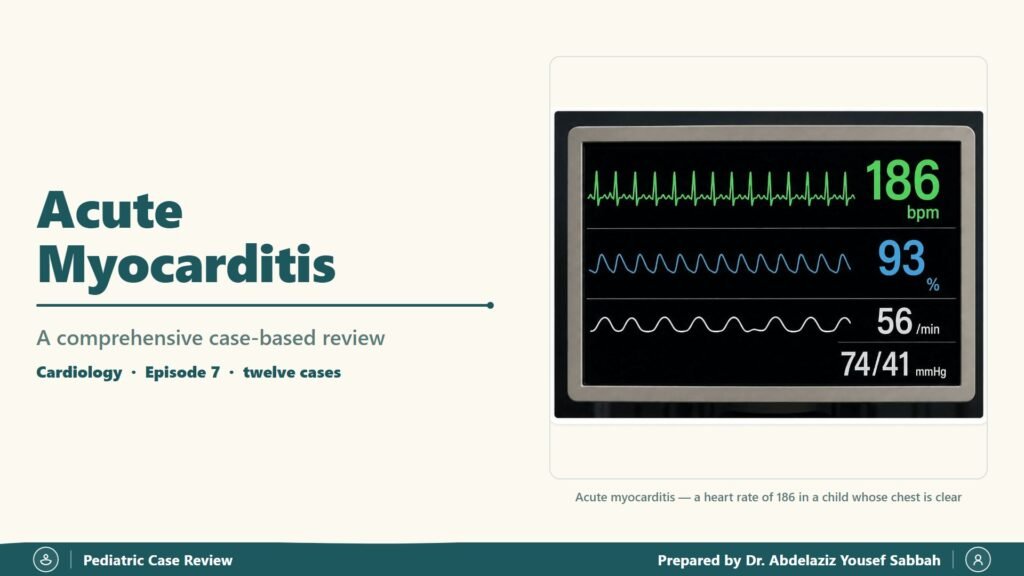 Acute Myocarditis slide 1
