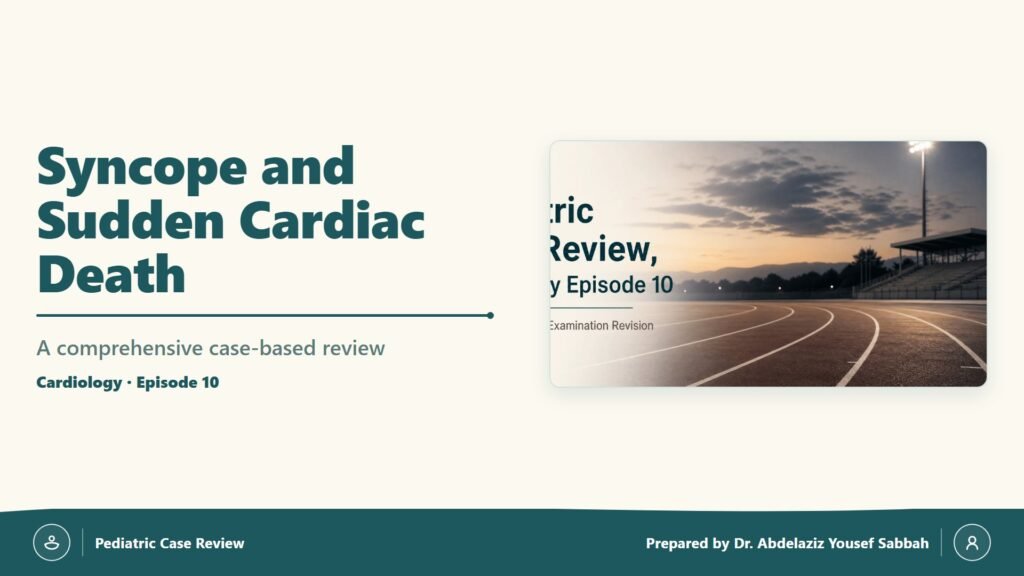 Syncope and Sudden Cardiac Death slide 1