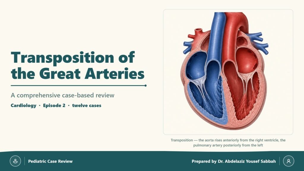 Transposition of the Great Arteries slide 1