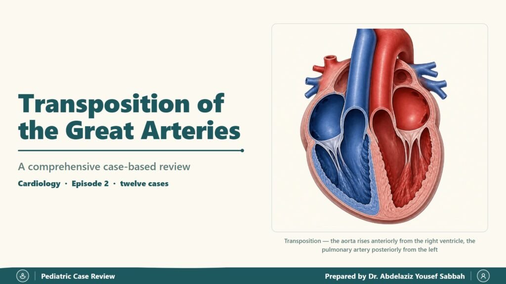 Transposition of the Great Arteries slide 1