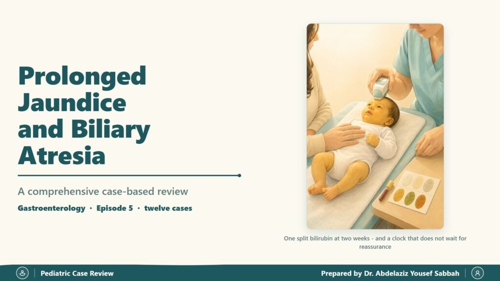 Prolonged Jaundice and Biliary Atresia slide 1