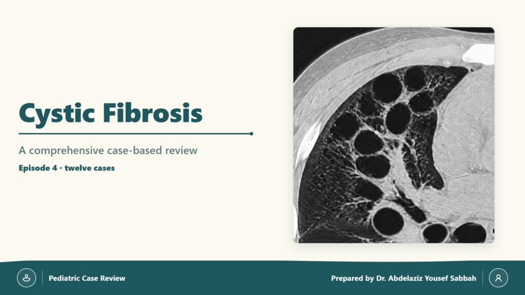 Cystic Fibrosis slide 1