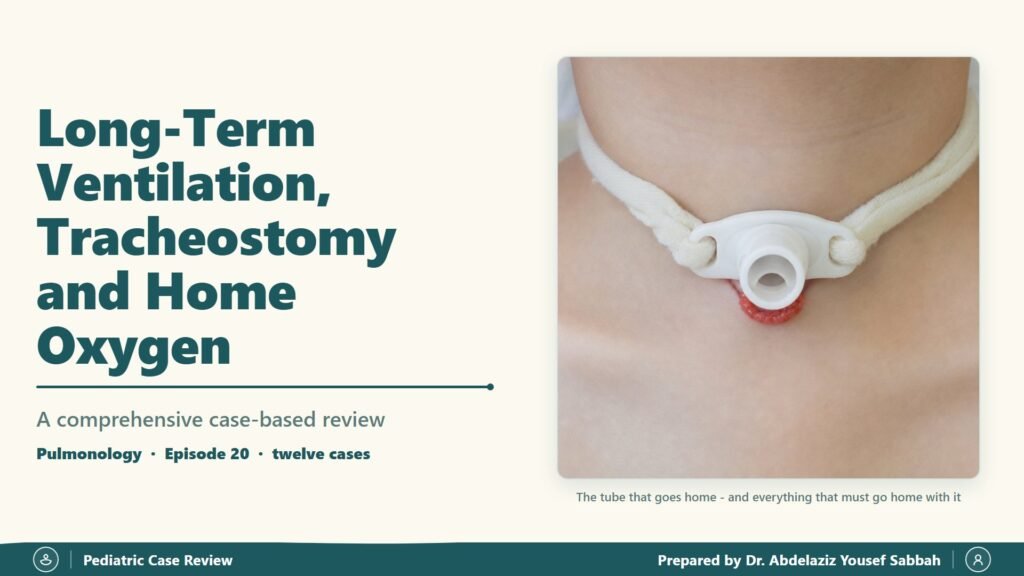 Long-Term Ventilation, Tracheostomy and Home Oxygen slide 1