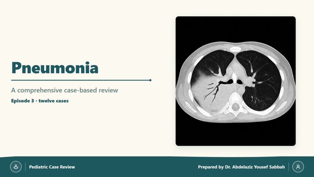 Pneumonia slide 1