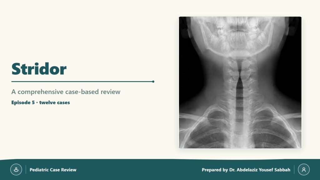 Stridor slide 1