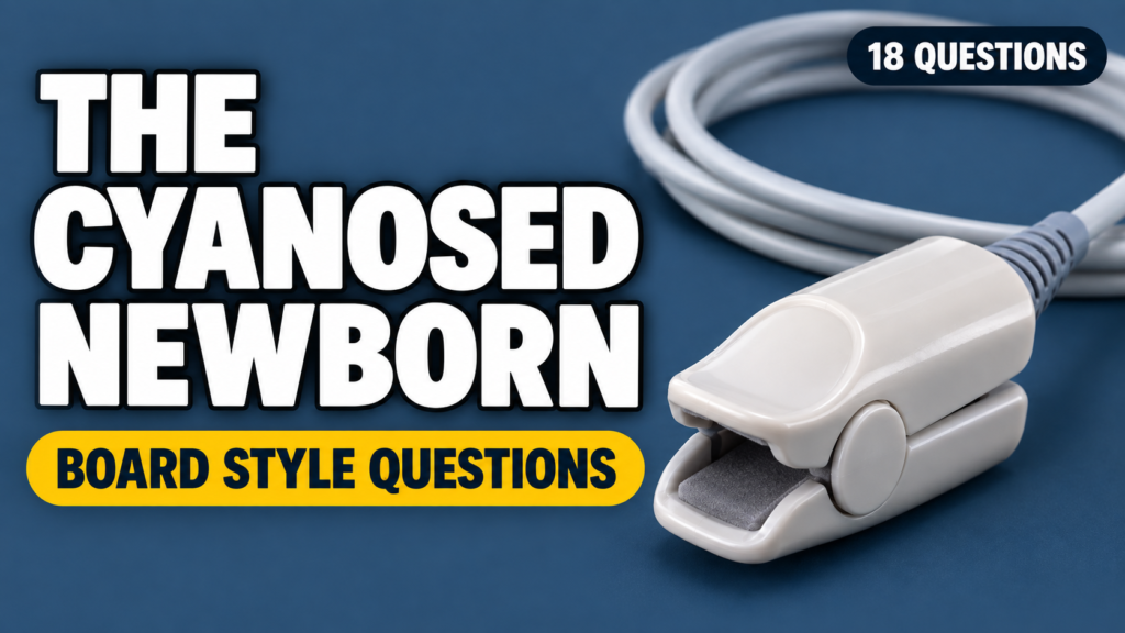 The Cyanosed Newborn — Board-Style Questions