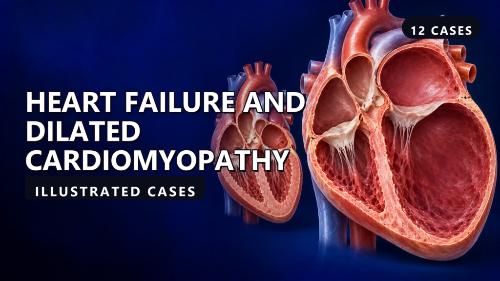 Heart Failure and Dilated Cardiomyopathy - illustrated cases thumbnail