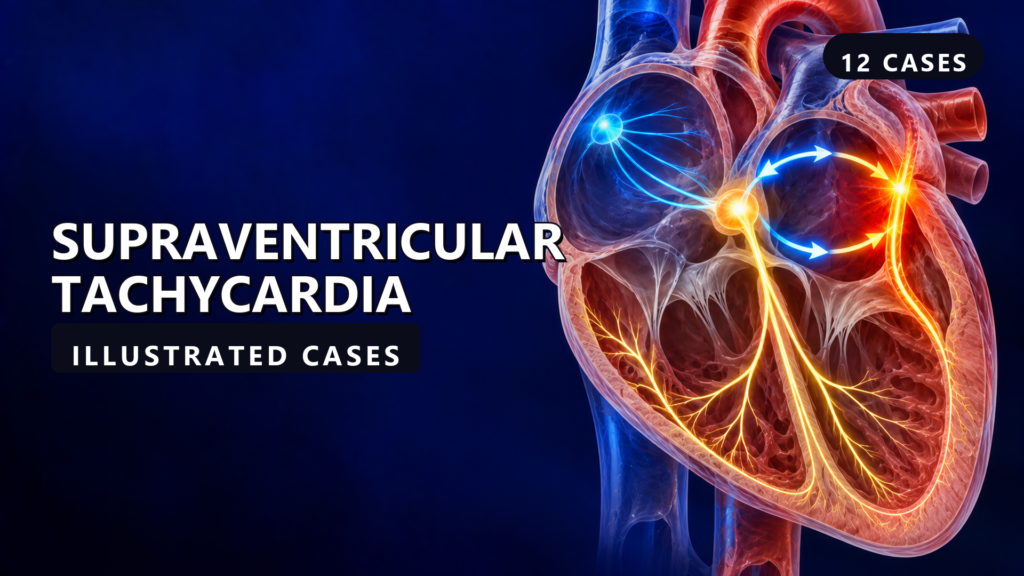 Supraventricular Tachycardia - illustrated cases thumbnail