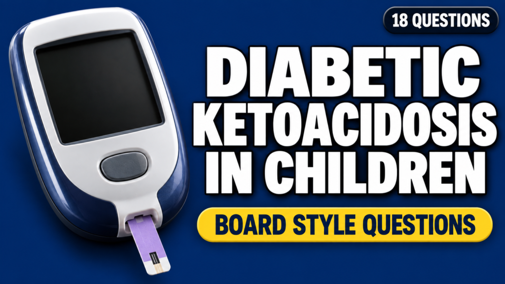 Diabetic Ketoacidosis in Children — Board-Style Questions