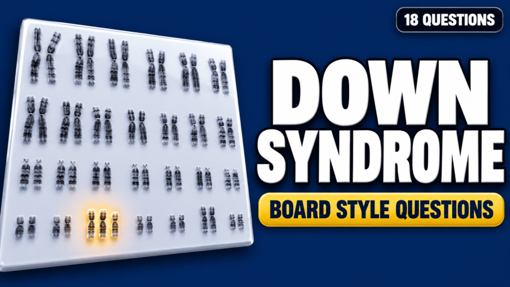 Down Syndrome – Board-Style Questions