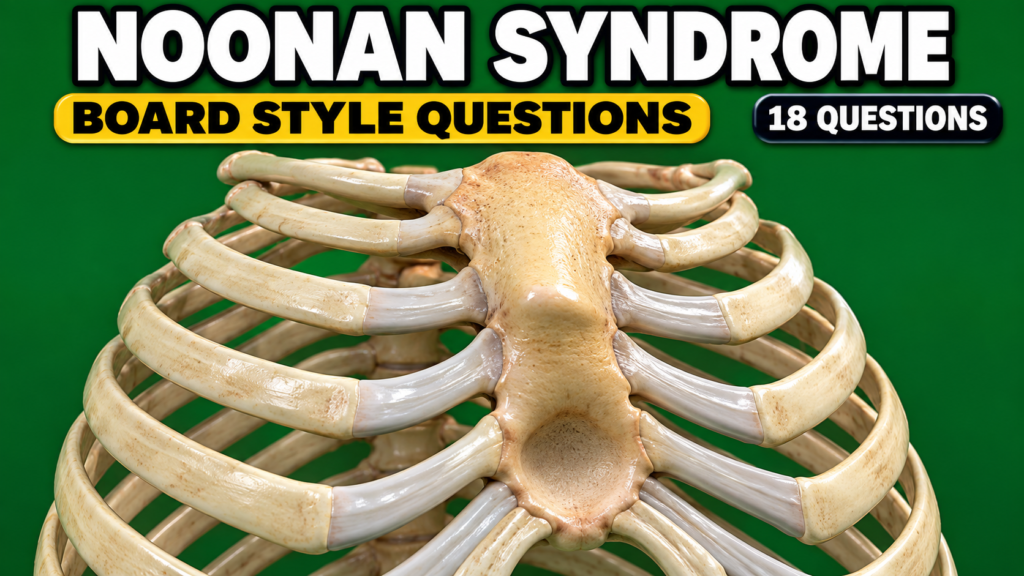 Noonan Syndrome – Board-Style Questions