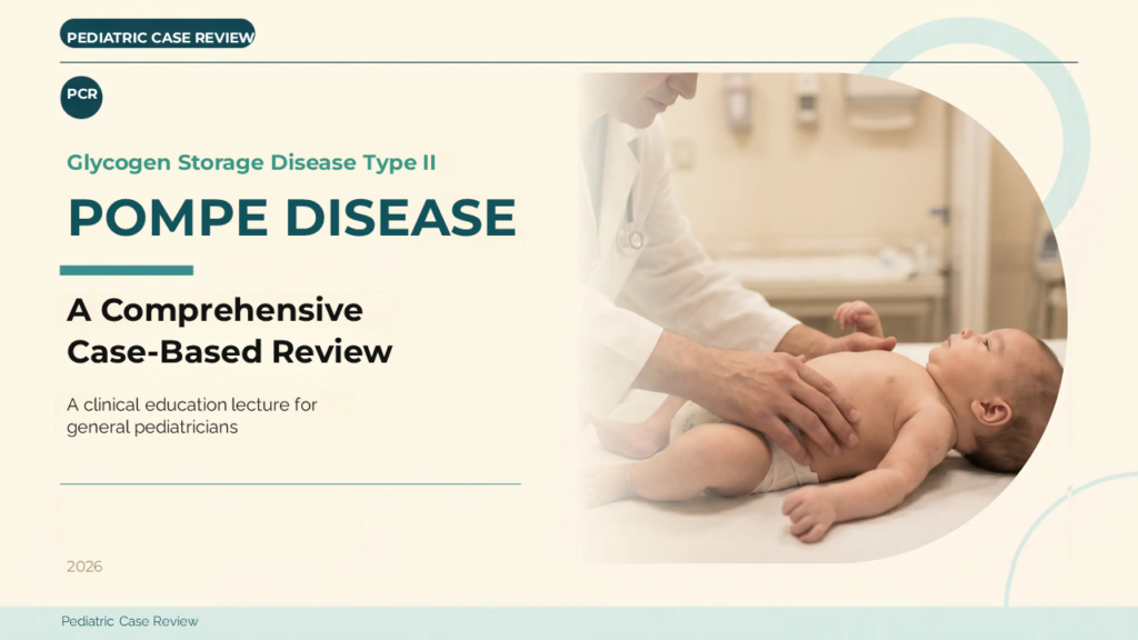 Glycogen Storage Disease Type Ii Pompe Disease