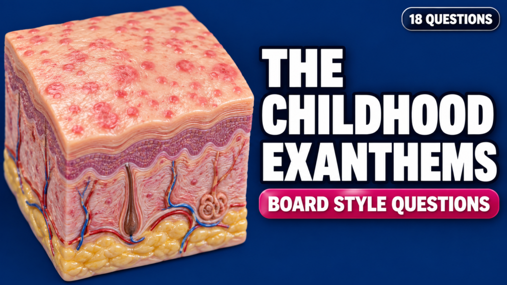 The Childhood Exanthems — Board-Style Questions