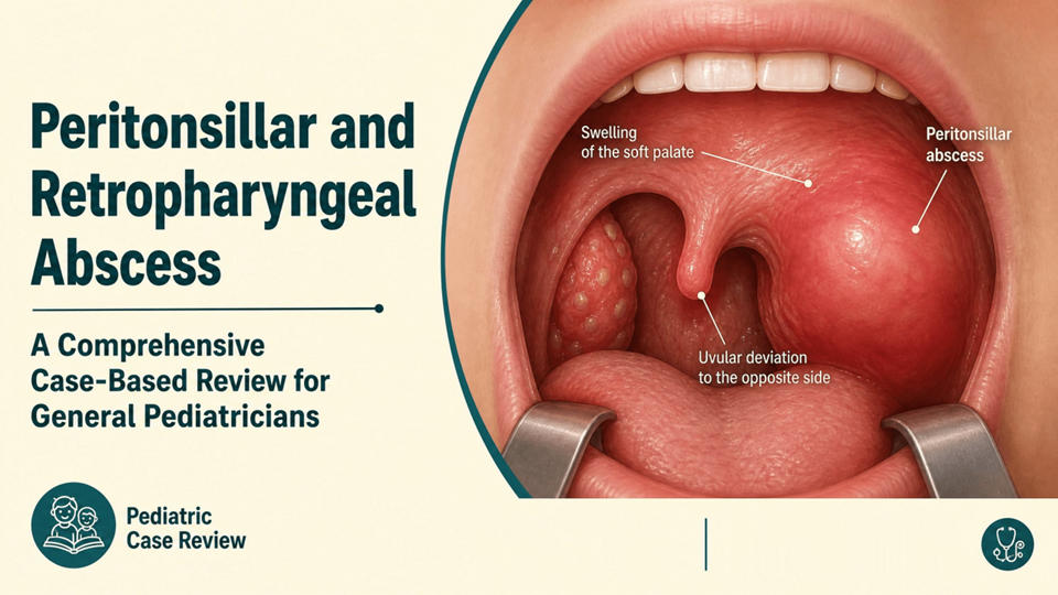 Peritonsillar Retropharyngeal Abscess