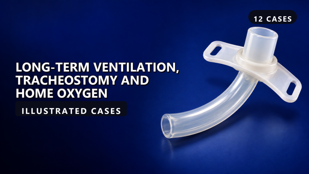 Long-Term Ventilation, Tracheostomy and Home Oxygen - illustrated cases thumbnail