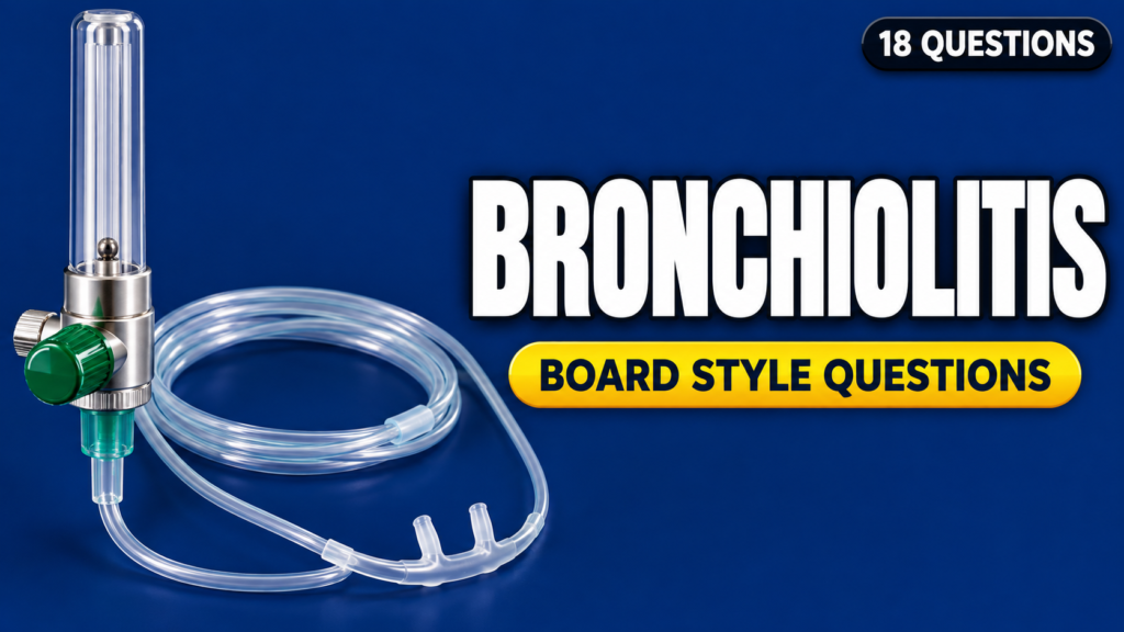 Bronchiolitis in Infants — Board-Style Questions
