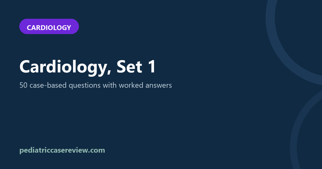Cardiology – Exam Review