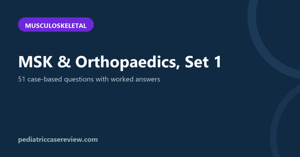 MSK & Orthopaedics, Set 1