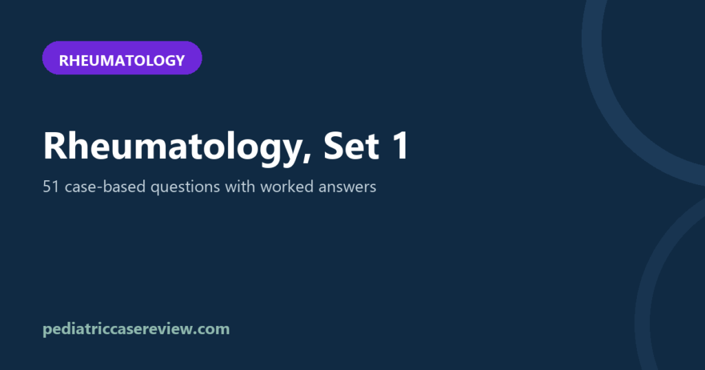 Rheumatology, Set 1