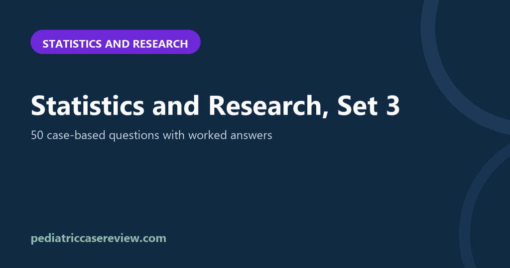 Statistics and Research – Exam Review Set 3